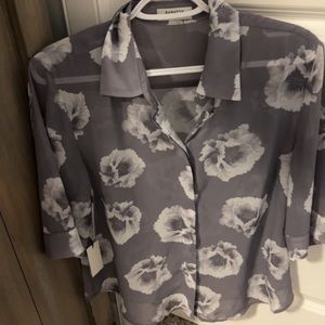 Babaton short sleeve blouse